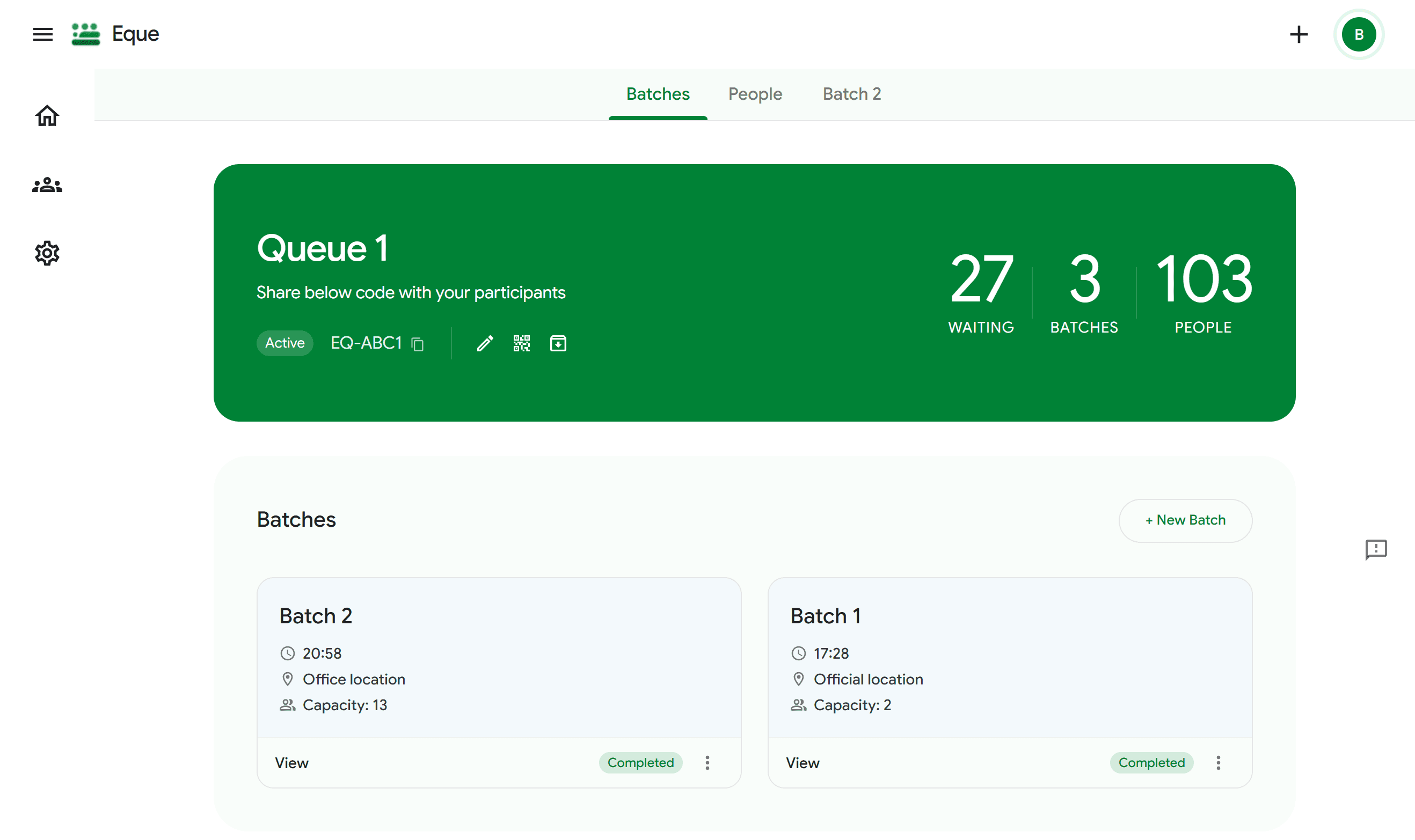 Official Dashboard Mockup